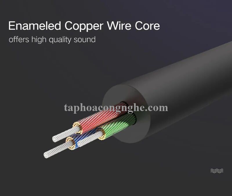 Ugreen 10773 0.5M màu Trắng Cáp âm thanh 3.5mm nối dài đầu nhôm AV118 30010773